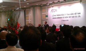 Mr. Motoya Okada - President of Aeon - Open Ceremony Vietnam