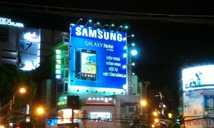 Samsung Galaxy Note in Saigon, Vietnam