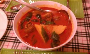 Red curry at Banana Leaf Saigon