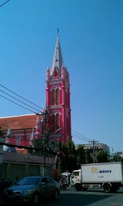 Beautiful Catholic Church in Saigon