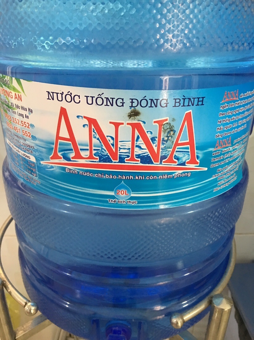Anna Bottled water quality 