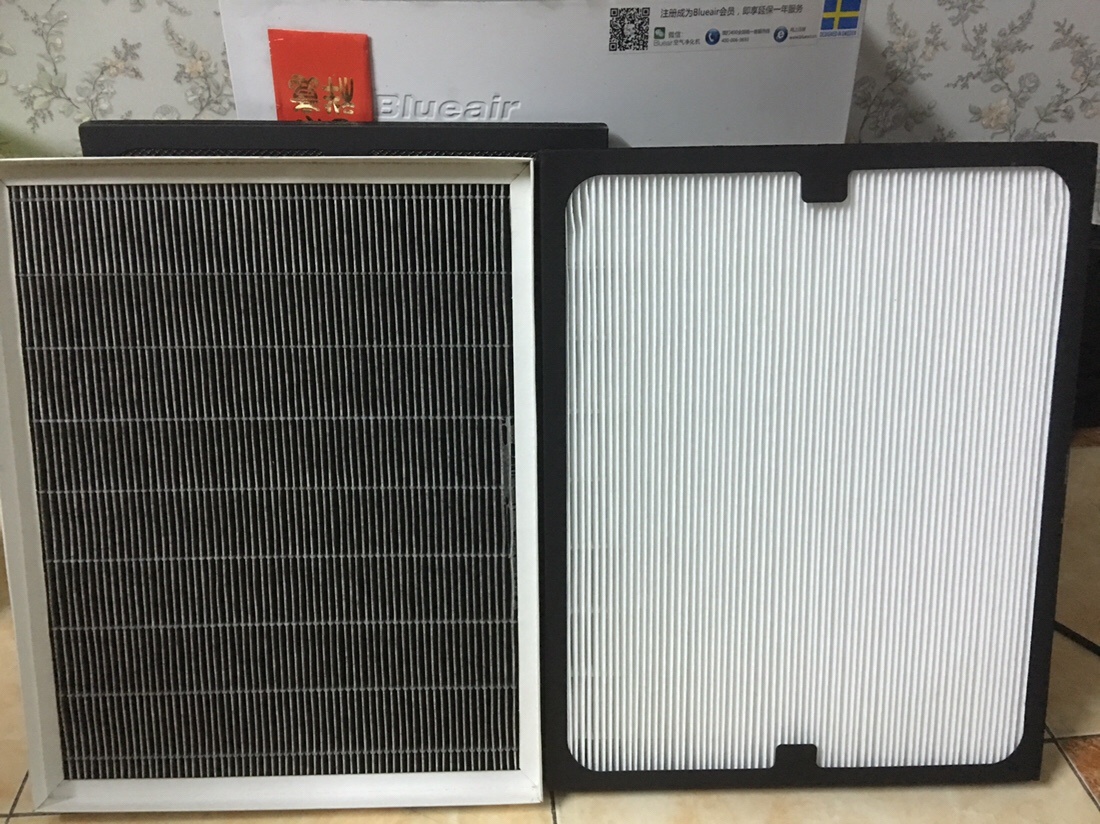Hepa filter for Blueair after 11 months of usage 