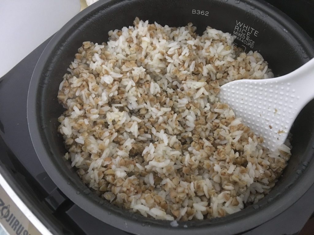 Grechka and Japonica rice