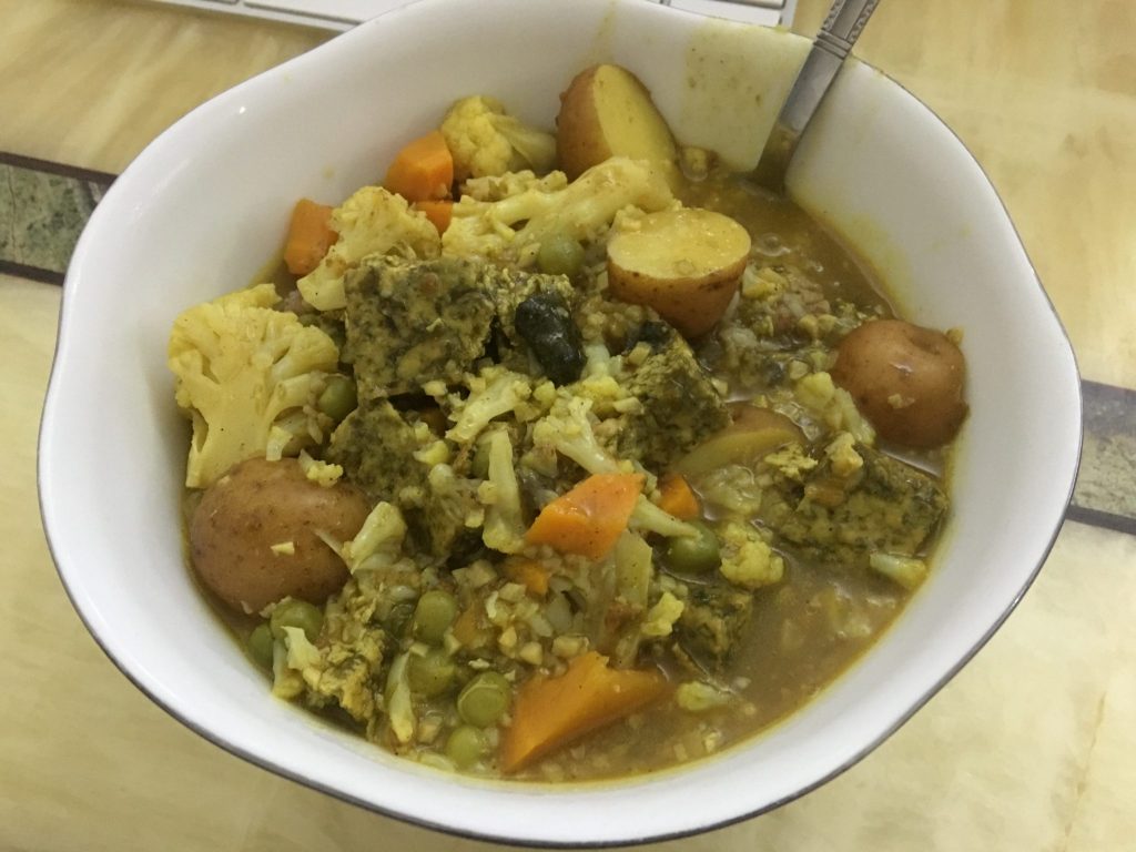 Vegetarian Curry Dish