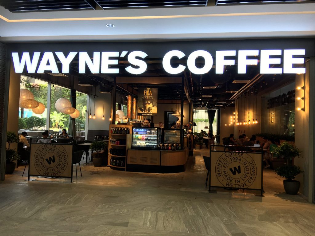 Wayne's Coffee Viettel Tower Saigon