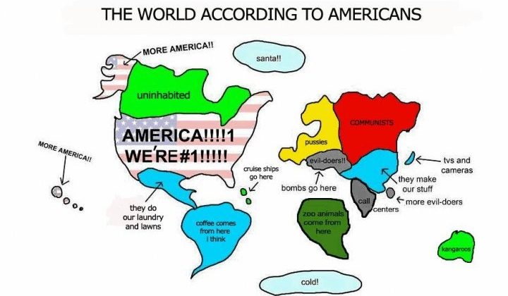 The World according to Americans