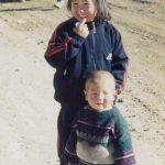 Poor Kyrgyz Girls, Dolan Pass, Kyrgyzstan