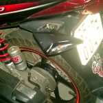 My Damaged Left Rear Taillight - Yamaha Nouvo LX