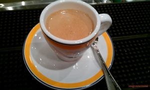 Espresso at Le Creperie Saigon