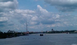 Mekong River outside Can Tho