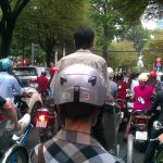 Crazy Traffic Jams in Saigon