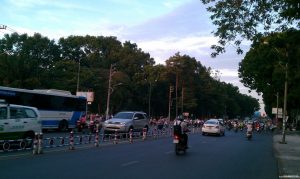 Busy Street in Saigon
