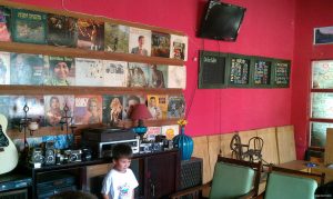 Vintage Records at Tiamo Coffee