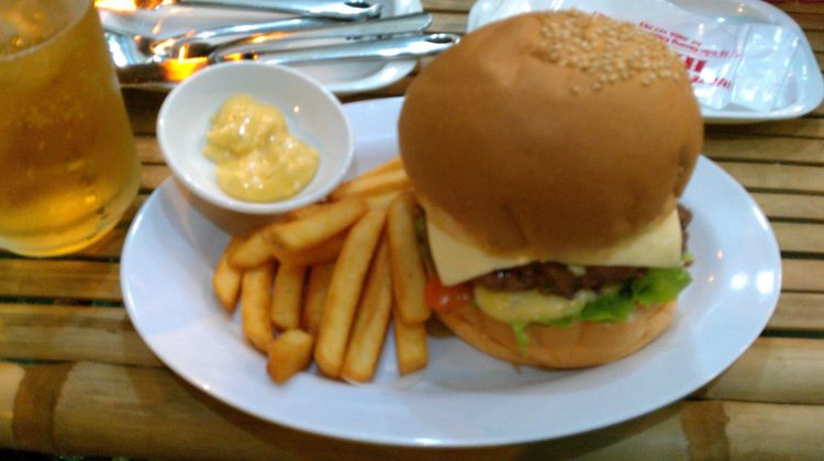 American Hamburger in Saigon