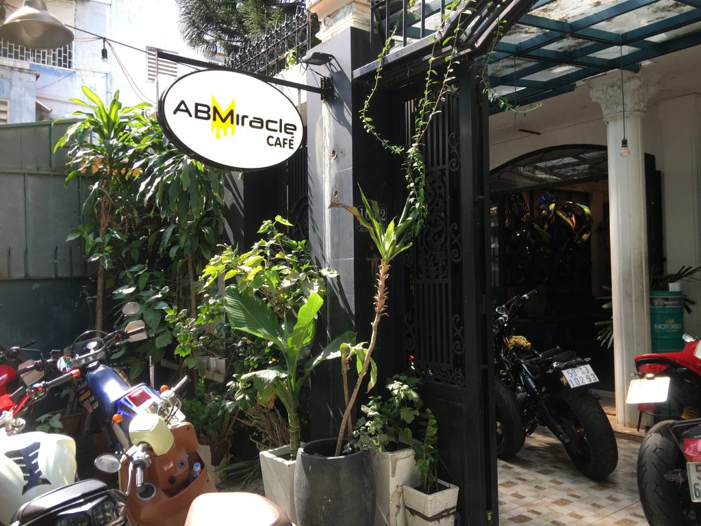 Moto Lauie is located with the ABMiracle Cafe
